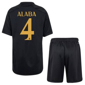 Jalkapallo Pelipaidat/Peliasut Real Madrid Alaba 4 Lasten Kolmaspelipaita 2023-24